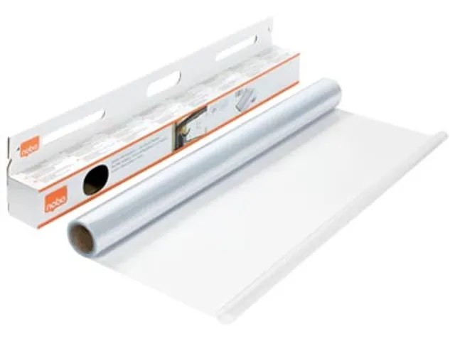 Instant whiteboardfolie 60x80cm transparant, rol à 25 vellen