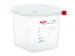 Récipient de stockage Araven GN 1/6 avec couvercle 2,6L 4 pièces