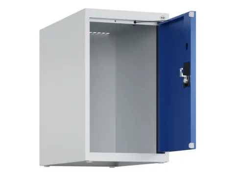 opzetkast,v. locker,1vak.,vak B 300mm,HxBxD 500x300x500mm,cilinderslot