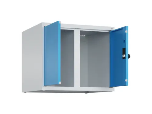 opzetkast,v. locker,2vak.,vak B 300mm,HxBxD 500x600x500mm,vleugeldeur