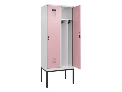 locker voor scheiding van kleding,HxBxD 2120x800x500mm,2vak