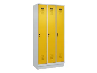 locker voor scheiding van kleding,HxBxD 1950x900x500mm,3vak - 2
