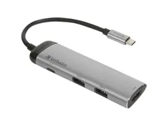 Verbatim USB 3.2 Gen 1 multiport hub, USB-C > 2x USB-A + USB-C + HDMI