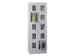 Armoire Multicases Portes Vitrées Hxlxp 1850X630X500Mm 10Cases Largeu