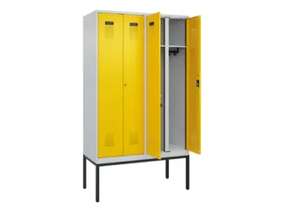 locker voor scheiding van kleding,HxBxD 2120x1200x500mm,4vak - 1