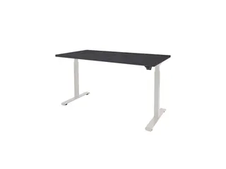 Dextro Basic Zit-sta Bureau Elektrisch 120x80 houtprint schaduw wit - 1