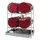 Complete Aanbieding Stapelframes 2x 2x200l Opvangbak Verzinkt