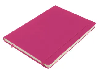 Schetsboek Kangaro A4 hot pink PU HC 80 vel 140gr roomwit met elastiek - 3