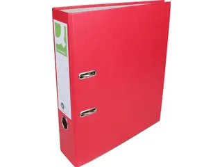 Q-Connect ordner A4 uit Recycolor papier 80mm Rood - 1