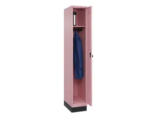 locker,HxBxD 1950x300x500mm,1vak,vak B 300mm,draaigrendel,sokkel - 1