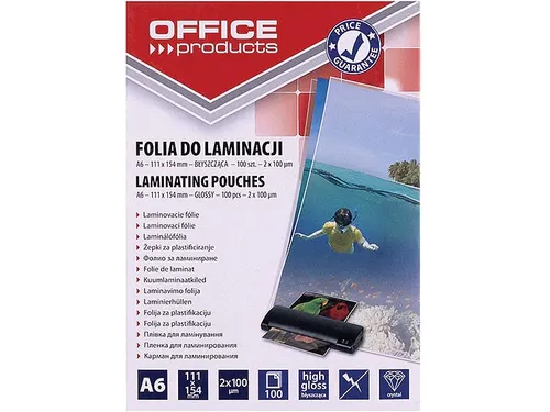 lamineerhoes A6 2x100 micron pak à 100 stuks