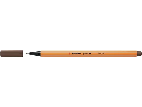 Fineliner STABILO point 88/65 fijn amber