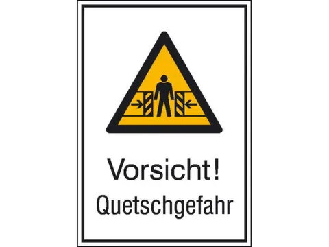 Panneau d'avertissement combiné p. int./ext.