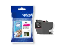 Inktcartridge Brother LC-421M rood