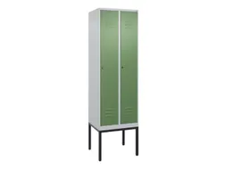 locker voor scheiding van kleding,HxBxD 2120x600x500mm,2vak