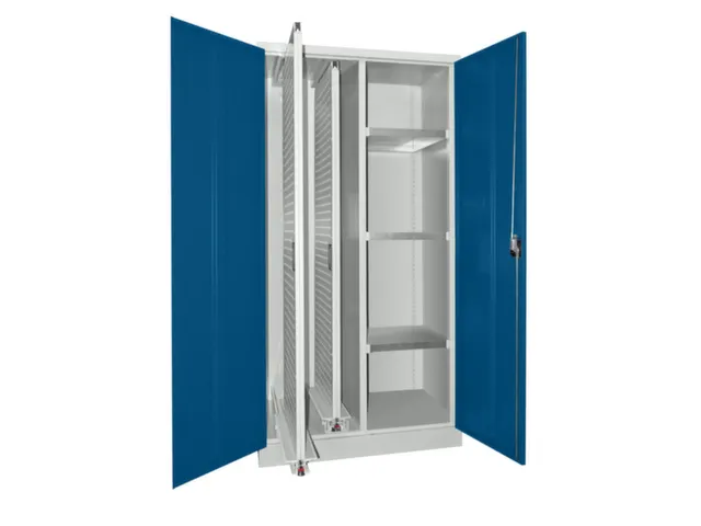 verticale kast,HxBxD 1950x1000x600mm,RAL7035,front RAL5010