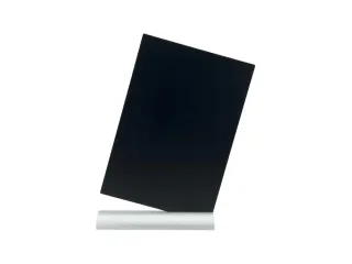 Krijtbord Securit A4 290x210x60mm voet aluminium - 4