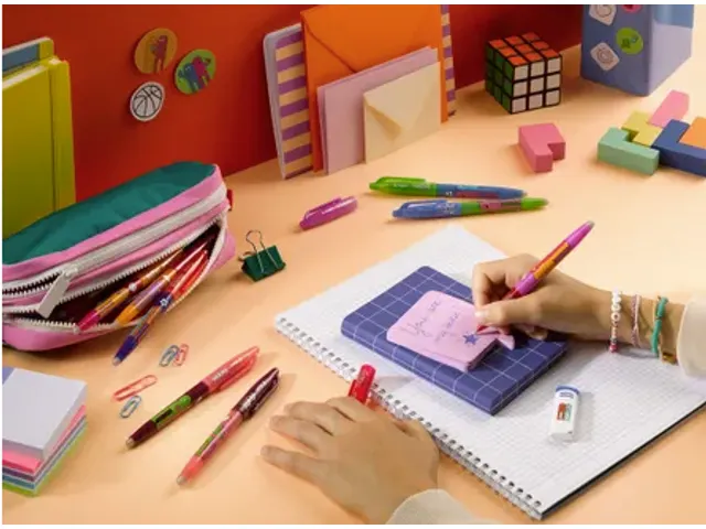 Rollerpen PILOT friXion Friends medium koraalroze
