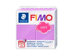 Boetseerklei Fimo soft 57 gram lavendel