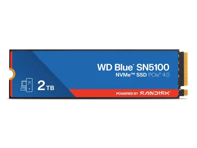 Western Digital SSD WD Blue SN5100 2 TB M.2 PCI Express 4.0 NVMe QLC 3