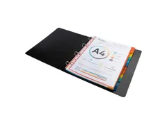 Tabbladen karton 220g 12-delig A4 maxi Assorti