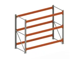 Breedvakstelling Basisveld 2200x2870x1100mm 3 Open Etages 2400kg