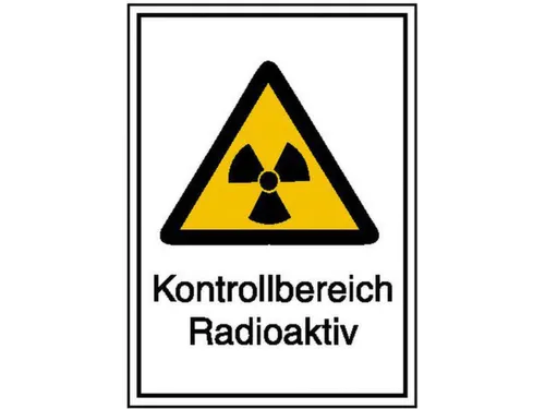 waarschuwings-combibord,v. binnen/buiten,Controlezone radioactief