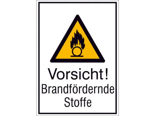 waarschuwings-combibord,v. binnen/buiten,Pas op! Oxiderende stoffen