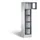 Lockerkast 1800x420x500mm 1x5 vakken Cilinderslot, Sokkel, RAL7021