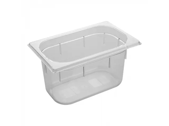 Caterchef Gastronorm bak 1/4 GN 150mm polycarbonaat transparant
