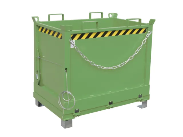 klapbodemcontainer,HxLxB 1160x800x1200mm,0,75m³,hijsogen,vorksloffen