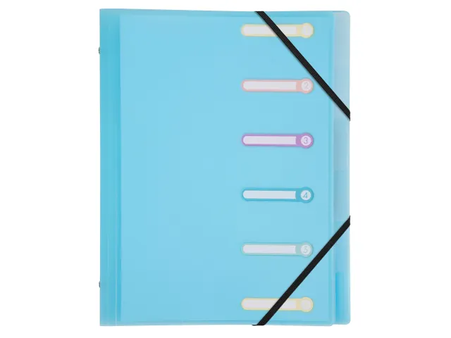 Sorteermap PP Chroma line 3klep 6v pastel