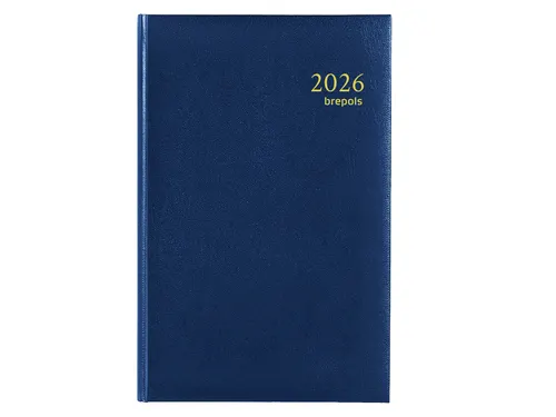 Agenda 2027 Brepols Saturnus Lima 7dagen/2pagina's blauw
