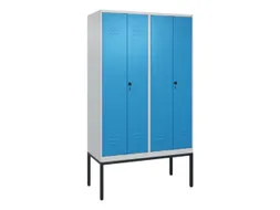 PBM-locker,HxBxD 2120x1200x500mm,4vak,vak B 300mm,draaigrendel