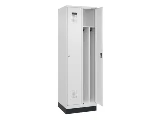 locker voor scheiding van kleding,HxBxD 1950x600x500mm,2vak - 1