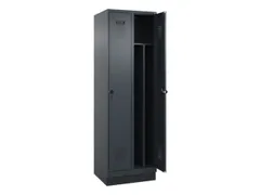 locker voor scheiding van kleding,HxBxD 1950x600x500mm,2vak