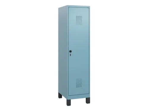 schoollocker,HxBxD 1630x400x500mm,1vak,vak B 400mm,draaigrendel,voeten