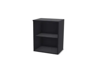 kantoorstelling,opbouwelement,HxBxD 740x600x445mm,CC-zwart - 2