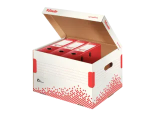 Esselte Speedbox opberg- en transportdoos voor ordners 392x301x334mm - 1