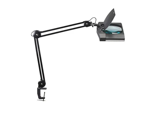 Loeplamp LED MAULvitrum Zwart met tafeklem