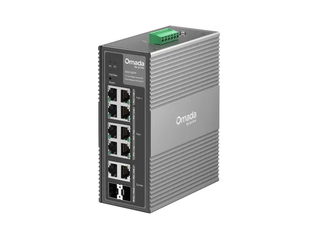 TP-Link Omada IES210GPP, Managed, Gigabit Ethernet (10/100/1000), Powe