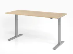 Elektrisch in hgte vst. zit-sta-bureau,HxBxD 700-1200x1800x800mm