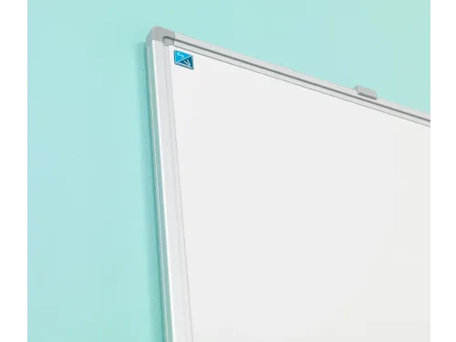 Smit Visual whiteboard 45x60cm softline 8mm alu-profiel emaille