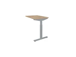 Linesto Plus Aanbouw hoogte instelbaar 120x60cm honey castello alu