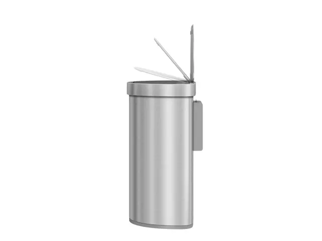 Afvalbak Deluxe Shell Sensor Bin 65 liter Mat RVS