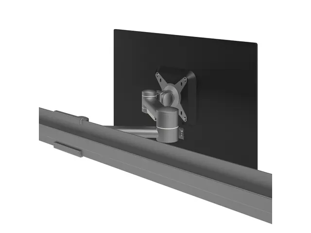 Bras support 1 écran Rail Viewmate Style 142 Argent