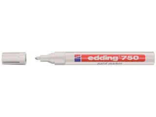 Viltstift Edding 750 Lakmarker Rond 2-4mm Wit - 2