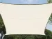 Voile solaire rectangulaire 2x3m Crème