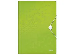 Elastomap Leitz WOW 3-kleps A4 Polypropyleen groen