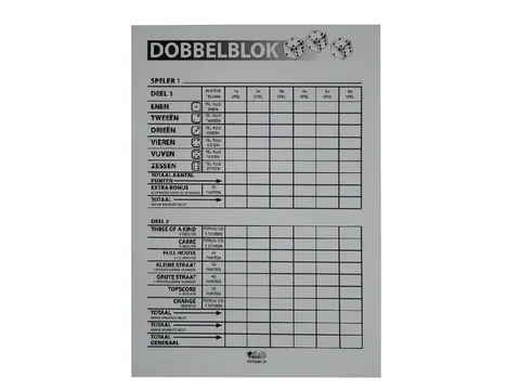 Dobbelblok Verhaak 100 vel